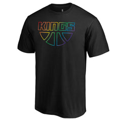 Black Sacramento Kings Team Pride Wordmark T-Shirt | NBA