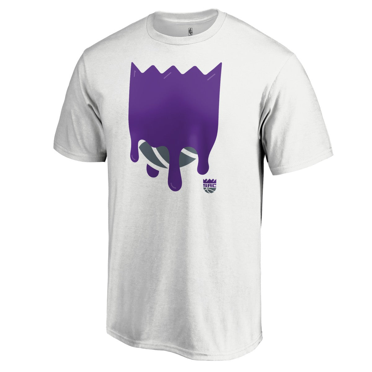 White Sacramento Kings Nice Drip T-Shirt | NBA
