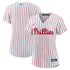Philadelphia Phillies Nike Women's Home Replica Team Jersey - MLB Jerseys