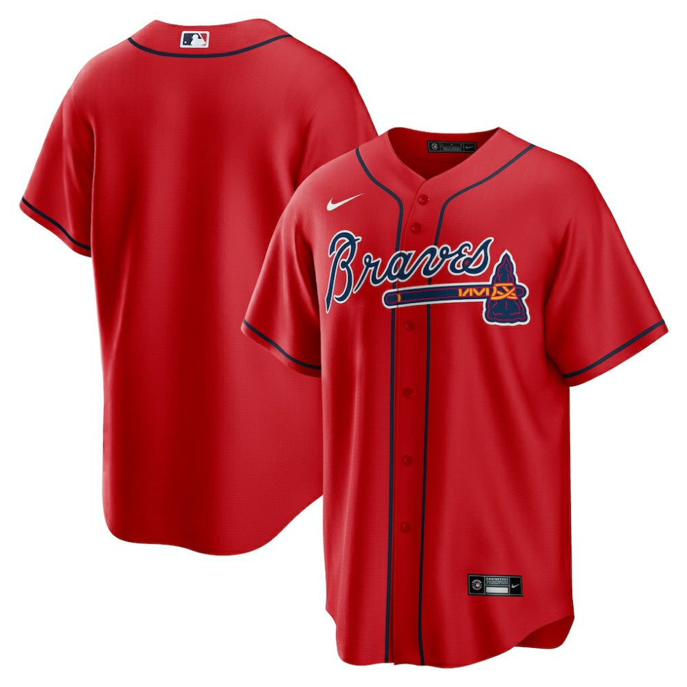 Atlanta Braves Nike Alternate Replica Team Jersey - MLB Jerseys