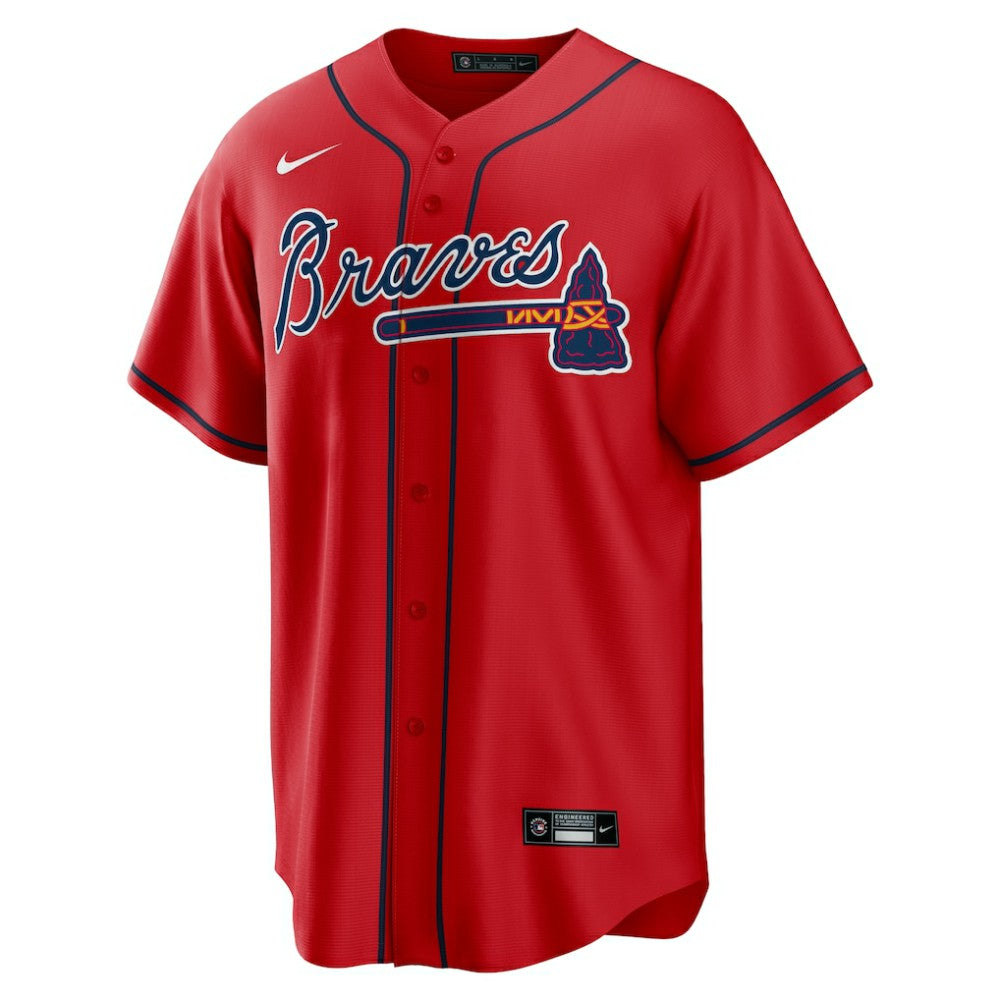 Atlanta Braves Nike Alternate Replica Team Jersey - MLB Jerseys