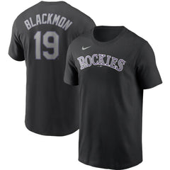 Charlie Blackmon Colorado Rockies Nike Name & Number T-Shirt - MLB T-shirts