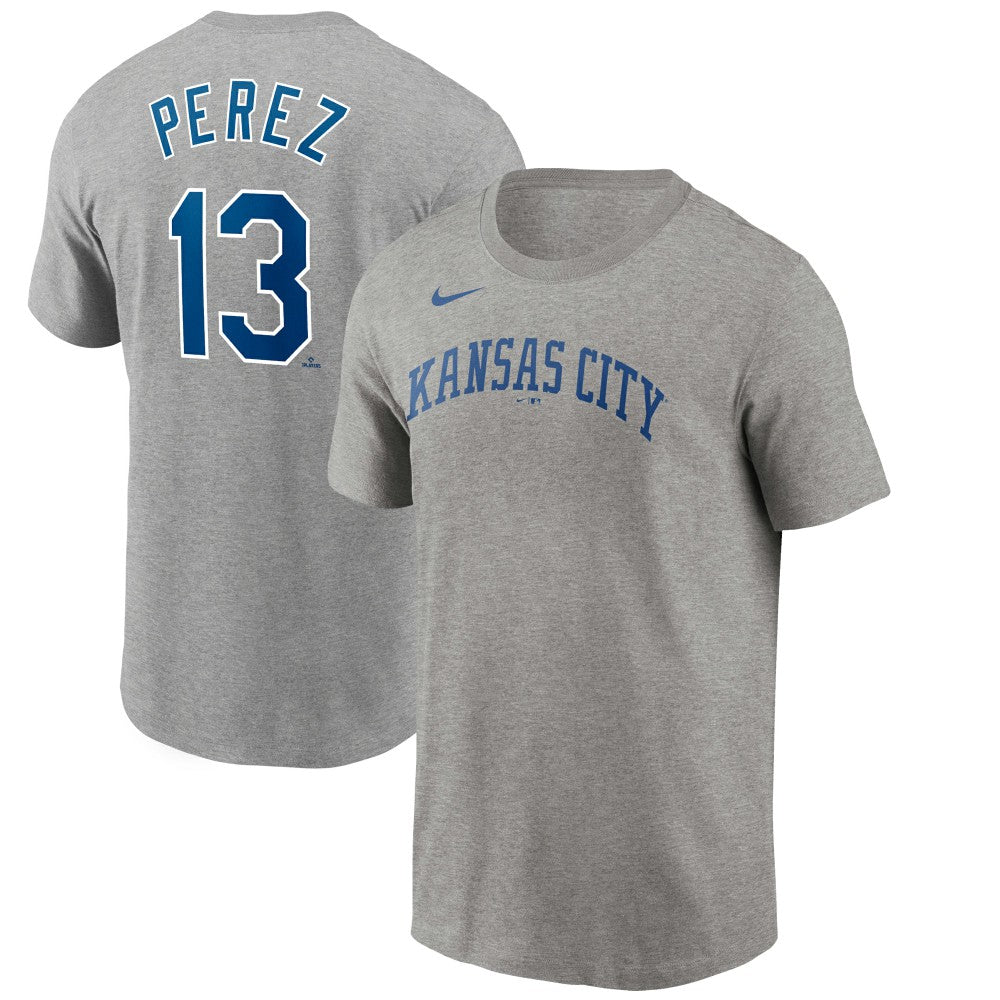 Salvador Perez Kansas City Royals Nike Name & Number T-Shirt - MLB T-shirts