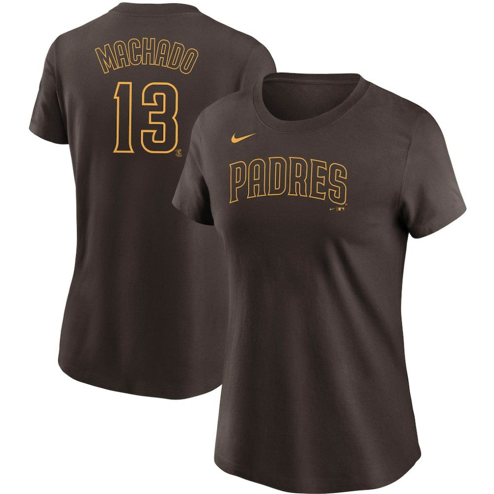 Manny Machado San Diego Padres Nike Women's Name & Number T-Shirt - MLB T-shirts