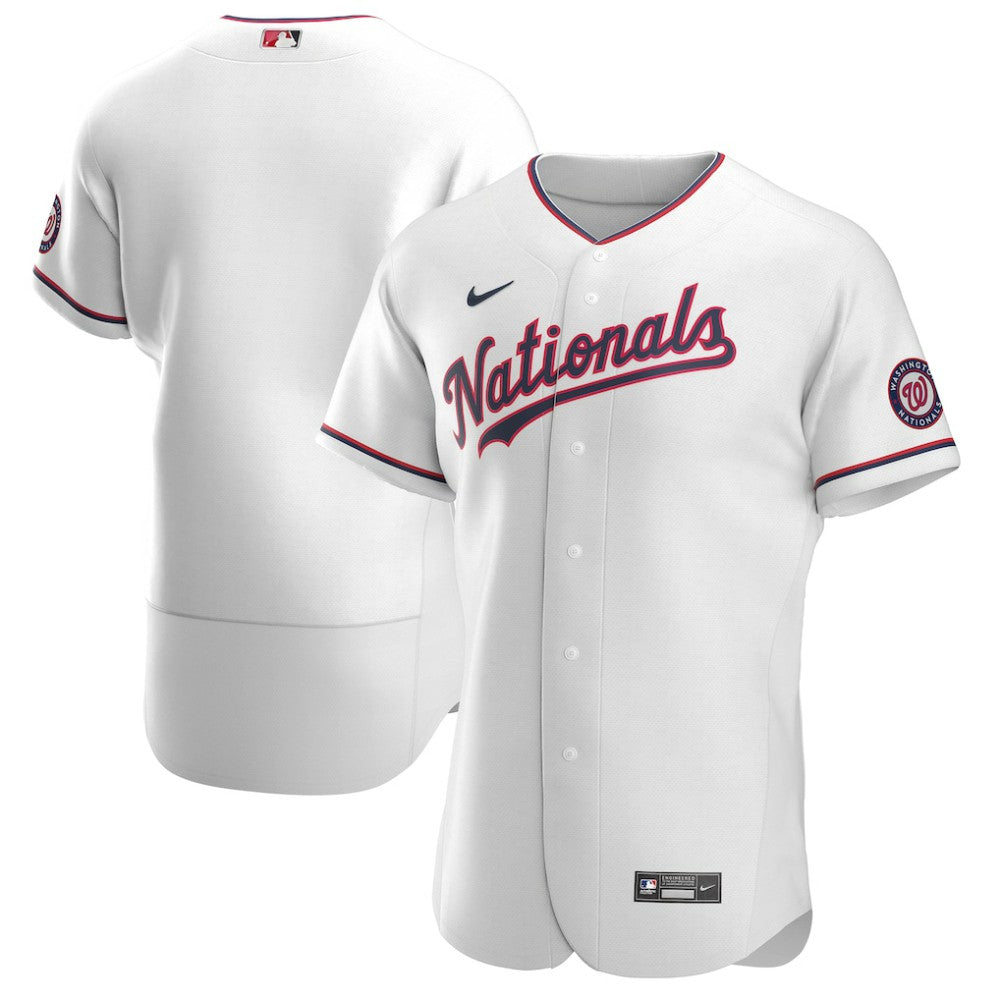 Washington Nationals Nike Alternate Authentic Team Jersey - MLB Jerseys
