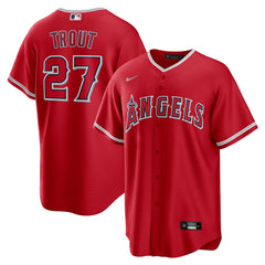 Mike Trout Los Angeles Angels Nike Alternate Replica Player Name Jersey - MLB Jerseys