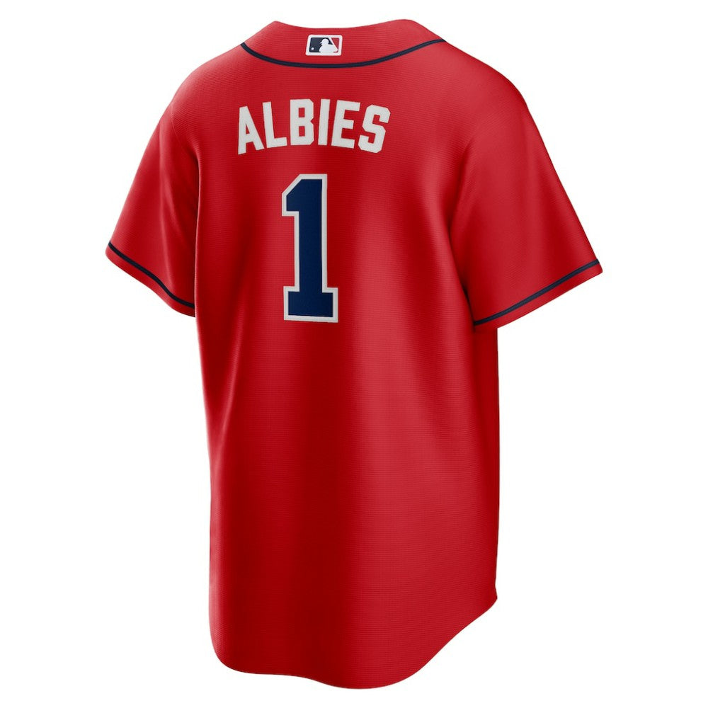 Ozzie Albies Atlanta Braves Nike Alternate 2 Replica Jersey - MLB Jerseys