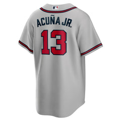 Ronald Acuna Jr. Atlanta Braves Nike Road Replica Player Name Jersey - MLB Jerseys