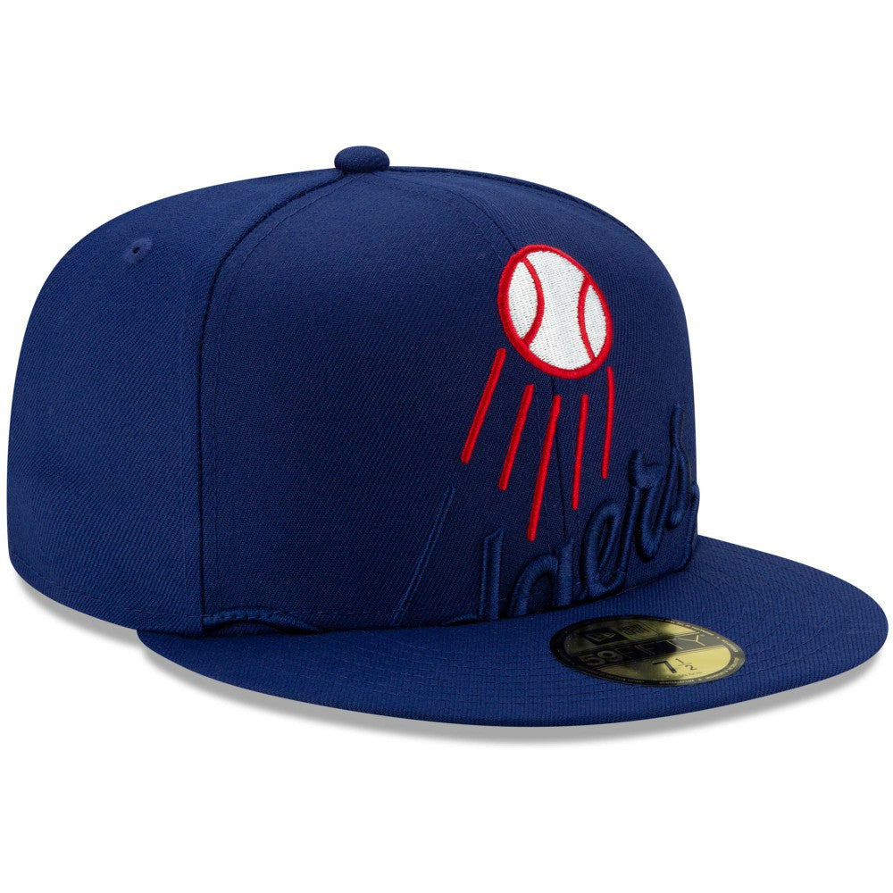 Los Angeles Dodgers New Era Logo Elements 59FIFTY Fitted Hat - MLB Hats