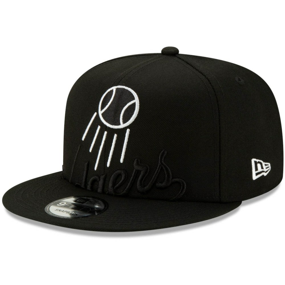 Los Angeles Dodgers New Era Monochrome Logo Elements 9FIFTY Adjustable Snapback Hat - MLB Hats
