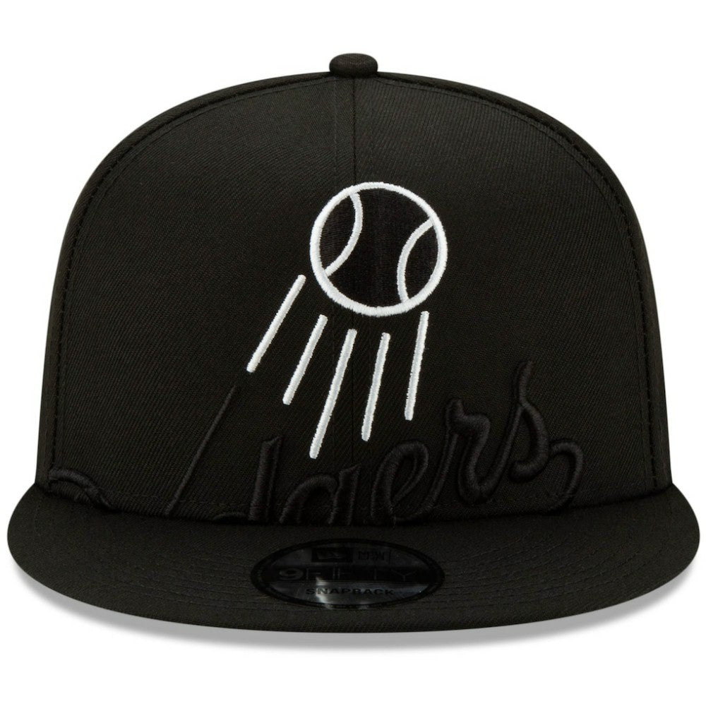 Los Angeles Dodgers New Era Monochrome Logo Elements 9FIFTY Adjustable Snapback Hat - MLB Hats