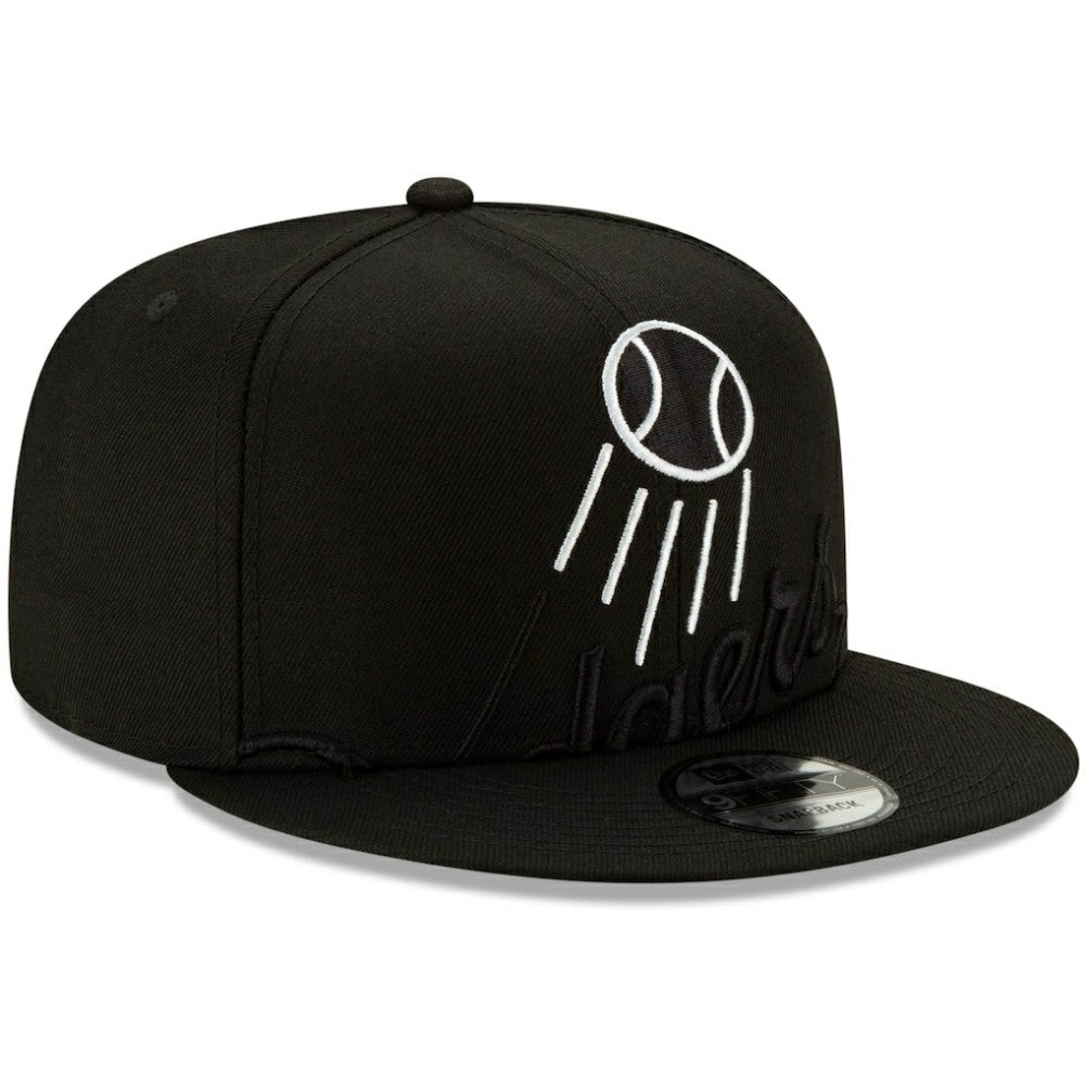 Los Angeles Dodgers New Era Monochrome Logo Elements 9FIFTY Adjustable Snapback Hat - MLB Hats