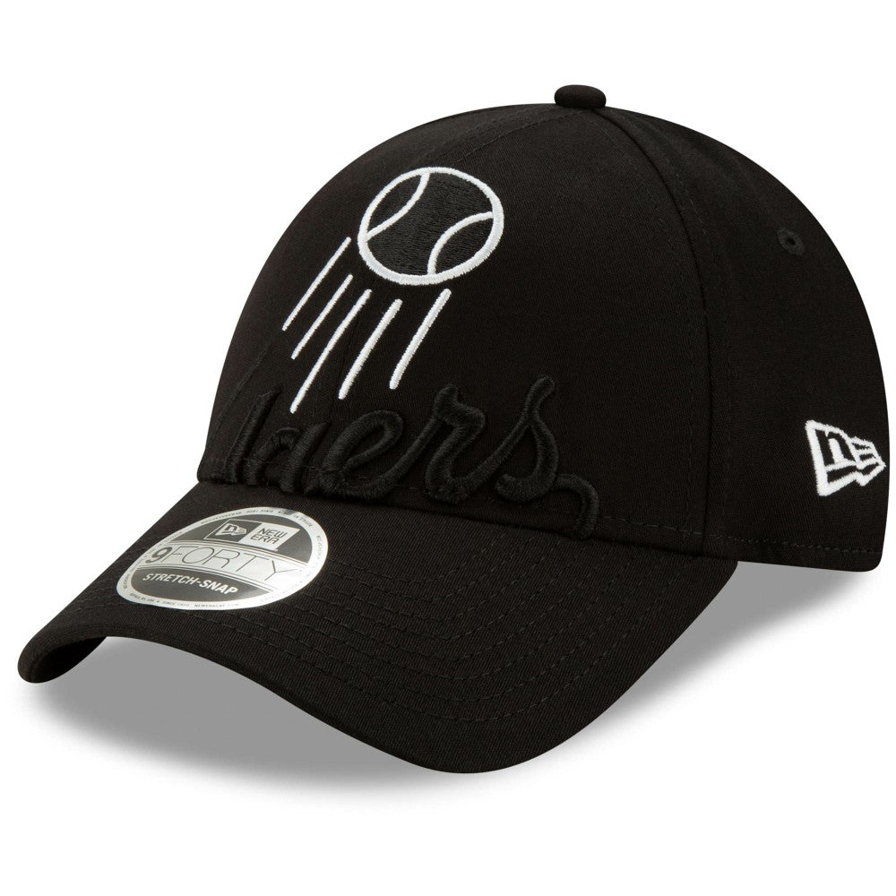 Los Angeles Dodgers New Era Monochrome Logo Elements Stretch Snapback 9FORTY Adjustable Hat - MLB Hats