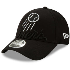 Los Angeles Dodgers New Era Monochrome Logo Elements Stretch Snapback 9FORTY Adjustable Hat - MLB Hats