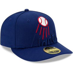 Los Angeles Dodgers New Era Logo Elements Low Profile 59FIFTY Fitted Hat - MLB Hats