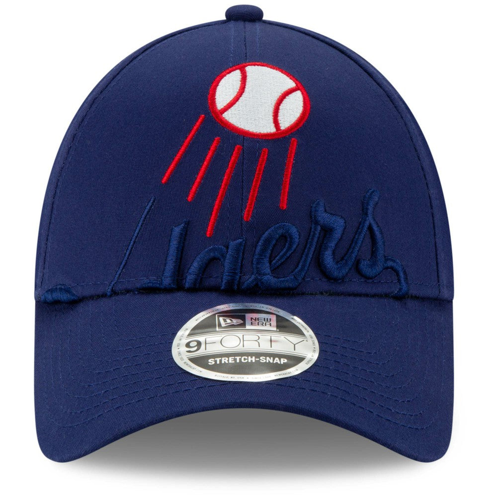 Los Angeles Dodgers New Era Logo Elements Stretch Snapback 9FORTY Adjustable Hat - MLB Hats
