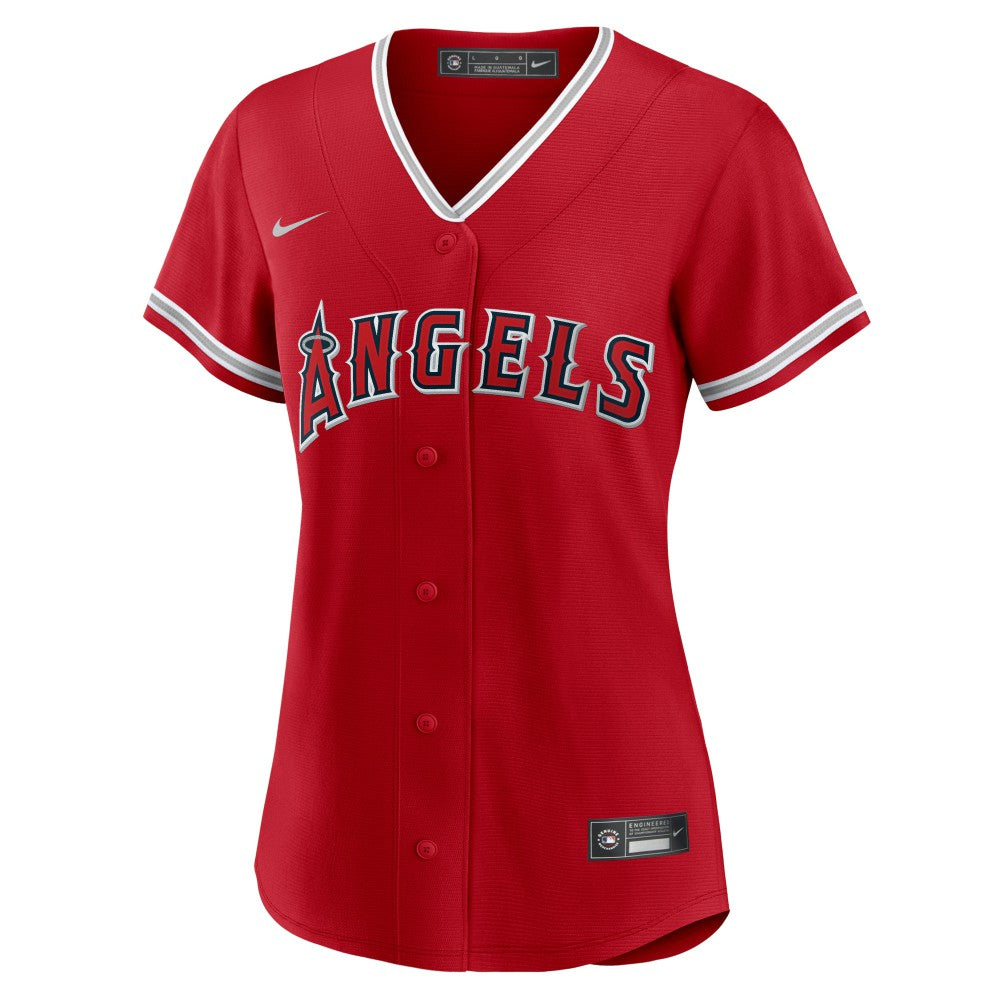 Mike Trout Los Angeles Angels Nike Women's Alternate Replica Player Jersey - MLB Jerseys