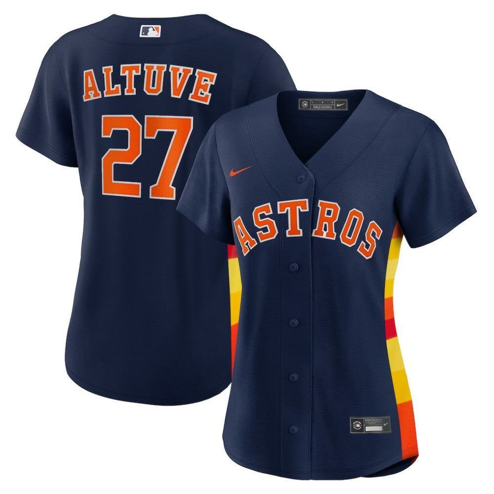Jose Altuve Houston Astros Nike Women's Alternate Replica Player Jersey - MLB Jerseys