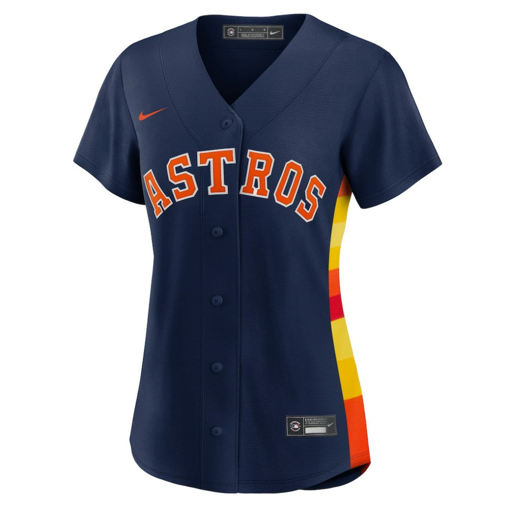 Jose Altuve Houston Astros Nike Women's Alternate Replica Player Jersey - MLB Jerseys
