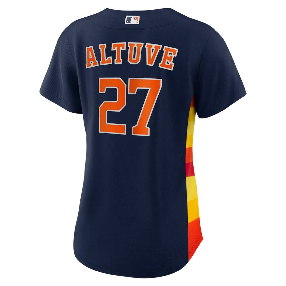 Jose Altuve Houston Astros Nike Women's Alternate Replica Player Jersey - MLB Jerseys