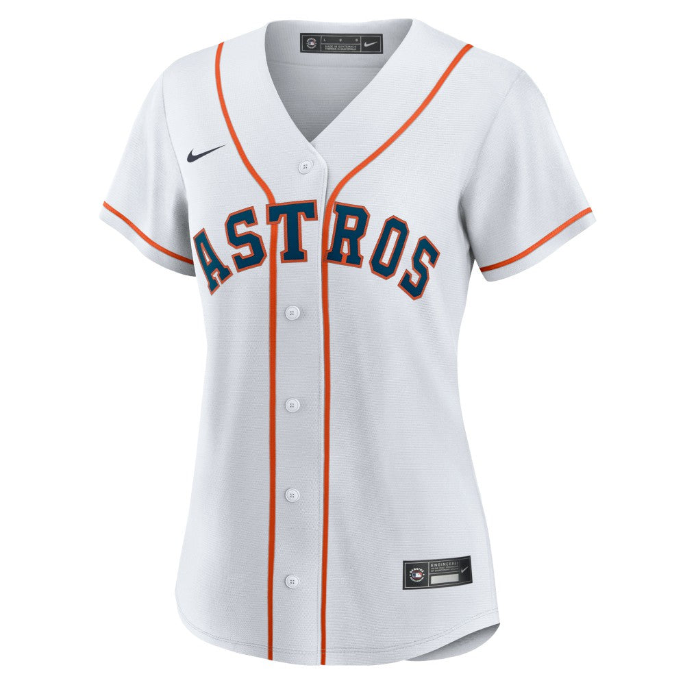 Jose Altuve Houston Astros Nike Women's Home Replica Player Jersey - MLB Jerseys