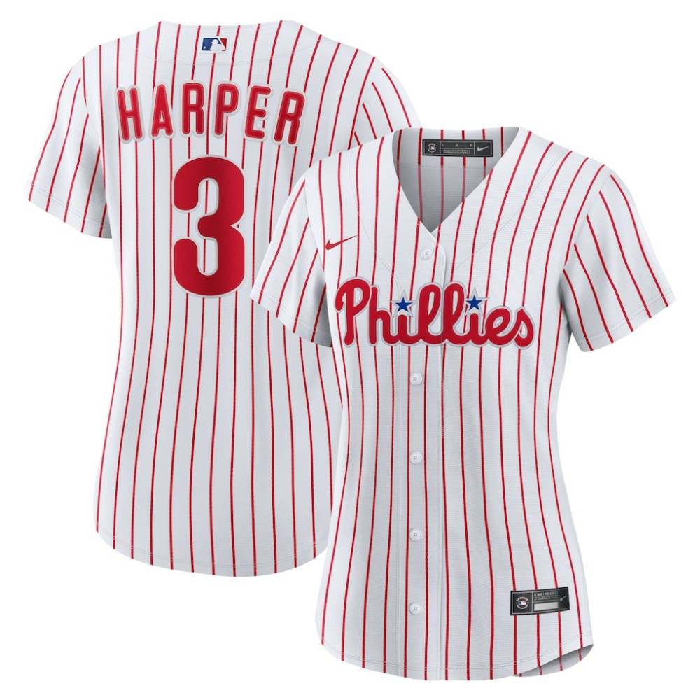 Bryce Harper Philadelphia Phillies Nike Women's Home Replica Player Jersey - MLB Jerseys