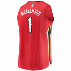 Statement Edition Zion Williamson New Orleans Pelicans Replica Fast Break Jersey Red | NBA