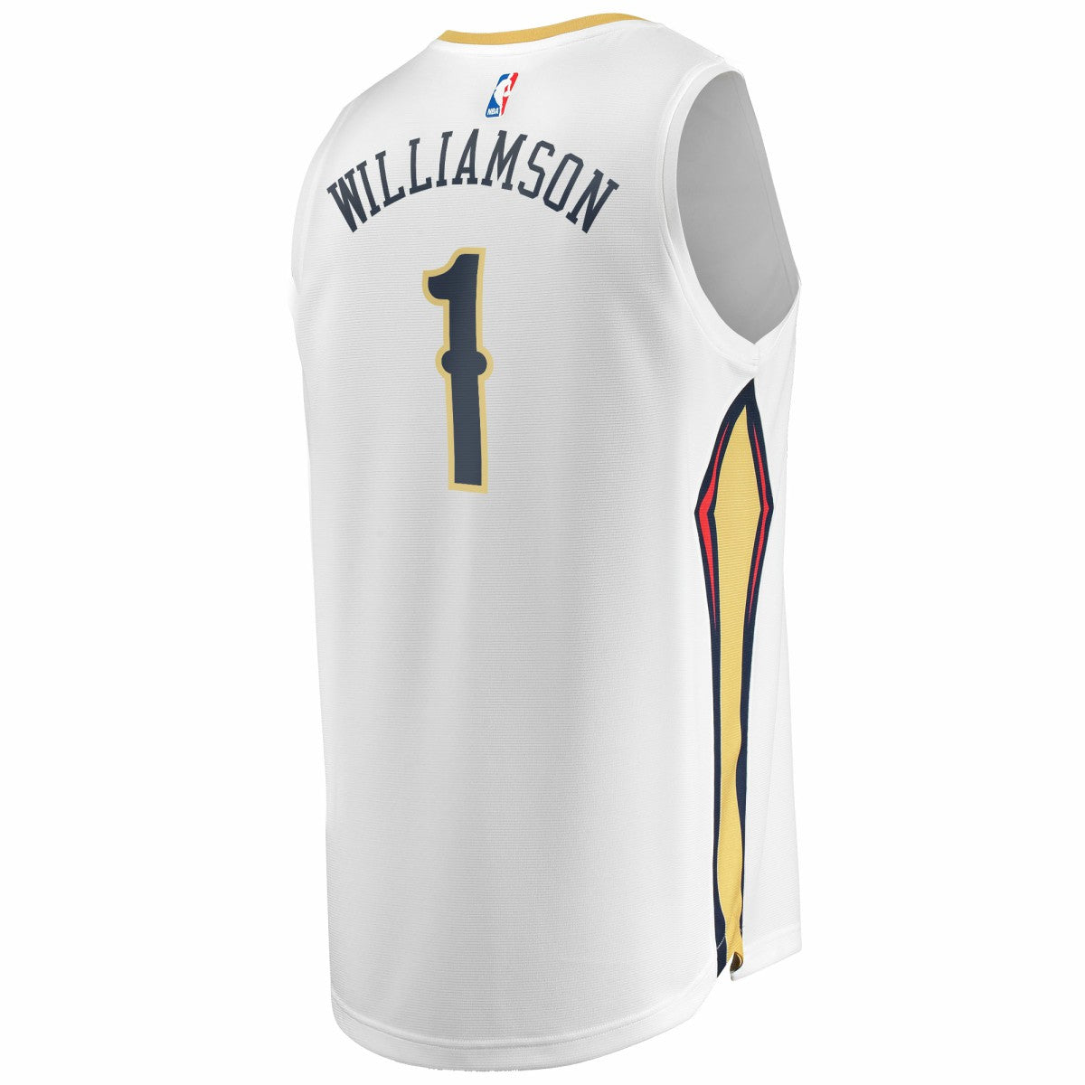 Association Edition Zion Williamson New Orleans Pelicans Replica Fast Break Jersey White | NBA