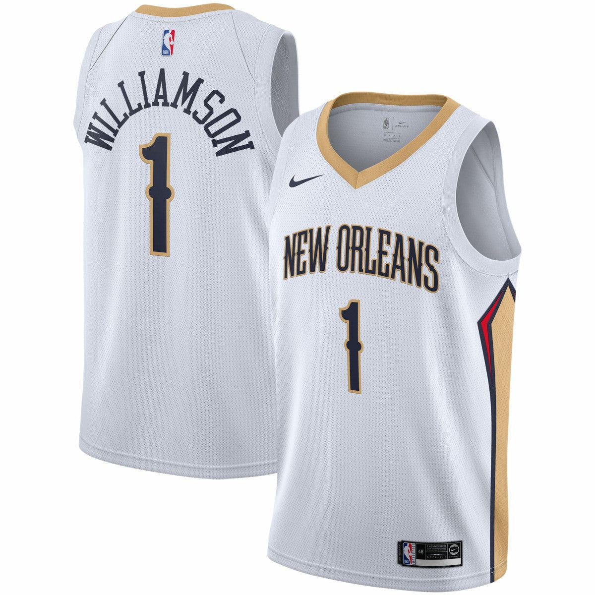 White Zion Williamson New Orleans Pelicans 2019/2020 Swingman Jersey | NBA