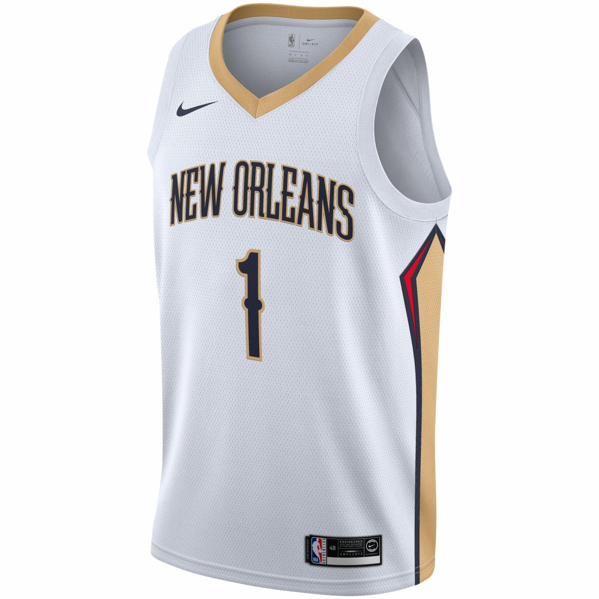 White Zion Williamson New Orleans Pelicans 2019/2020 Swingman Jersey | NBA
