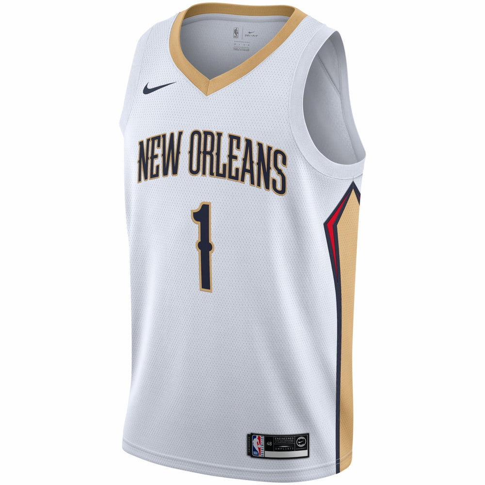 White Zion Williamson New Orleans Pelicans 2019/2020 Swingman Jersey | NBA