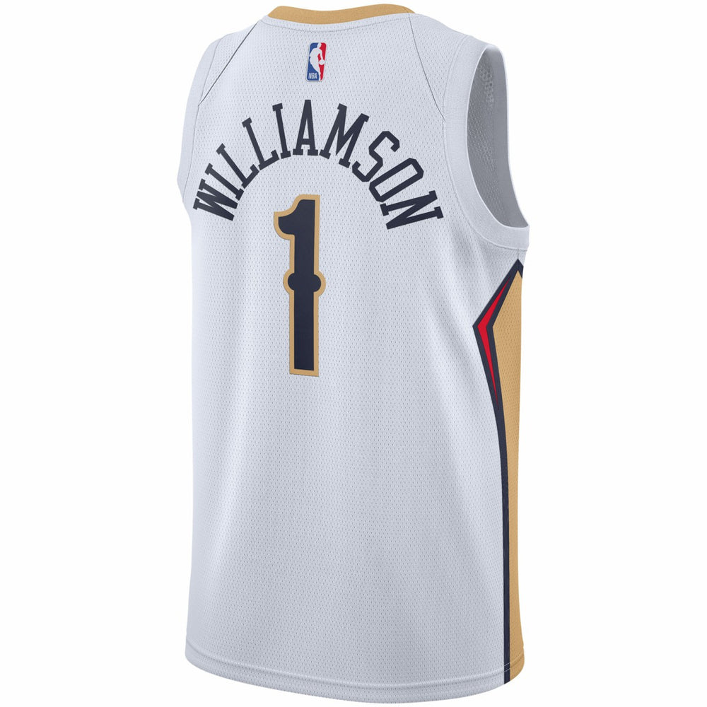 White Zion Williamson New Orleans Pelicans 2019/2020 Swingman Jersey | NBA