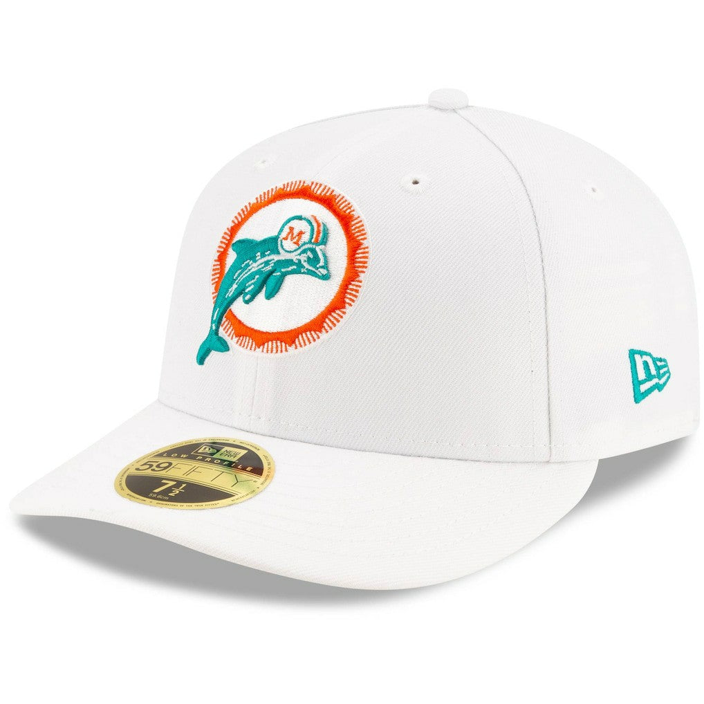 Miami Dolphins Omaha Low Profile 59FIFTY Fitted Hat | NFL Outlet