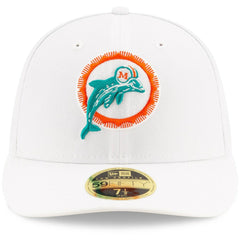 Miami Dolphins Omaha Low Profile 59FIFTY Fitted Hat | NFL Outlet