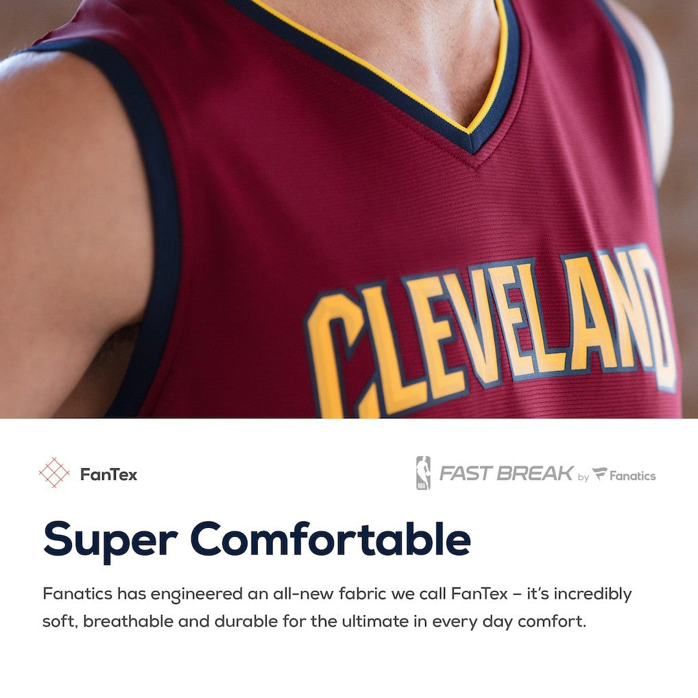 Icon Edition Darius Garland Cleveland Cavaliers Youth Replica Fast Break Jersey Wine sale | NBA