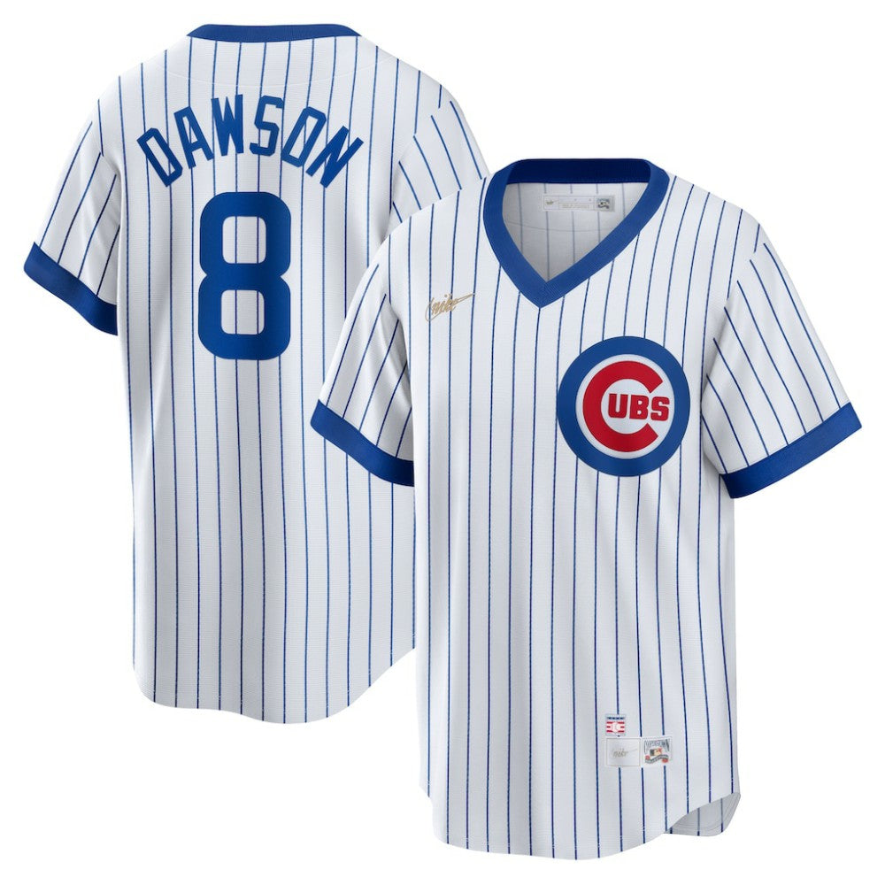 Andre Dawson Chicago Cubs Nike Home Cooperstown Collection Player Jersey - MLB Jerseys