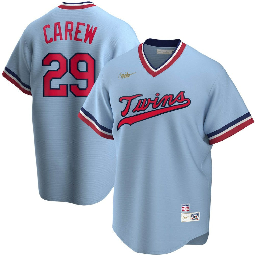 Rod Carew Minnesota Twins Nike Road Cooperstown Collection Player Jersey - MLB Jerseys