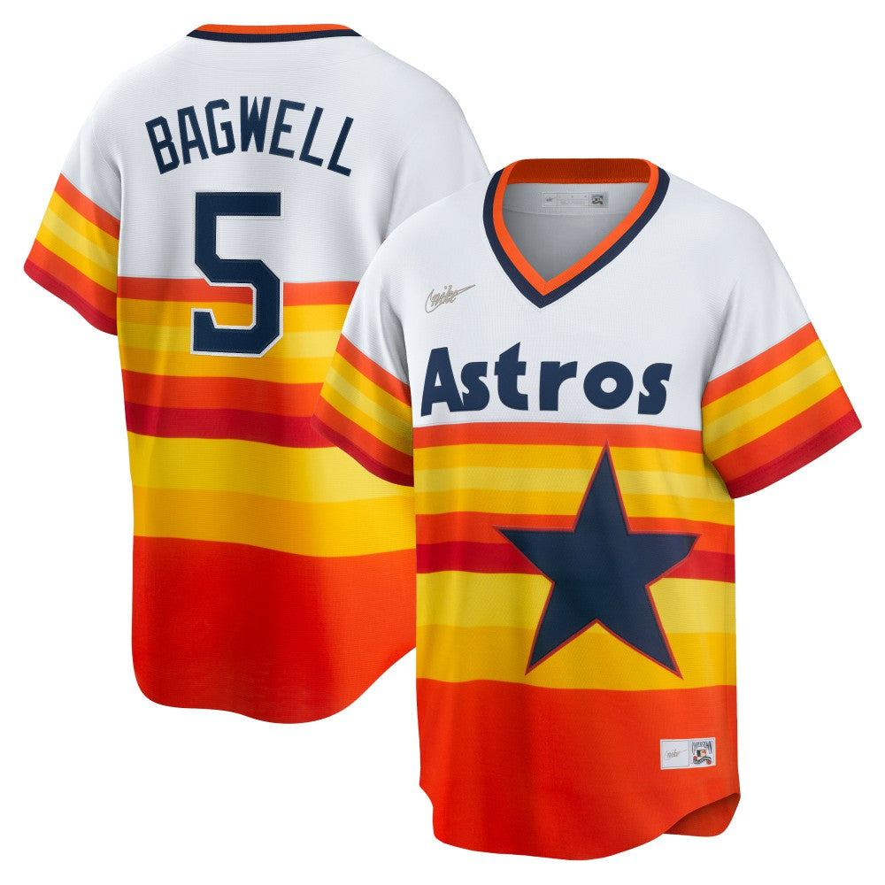 Jeff Bagwell Houston Astros Nike Home Cooperstown Collection Player Jersey - MLB Jerseys