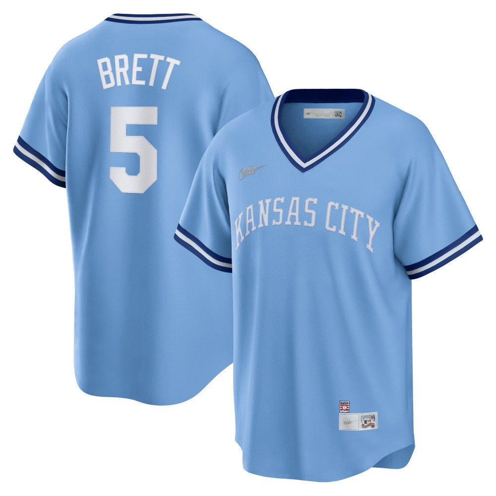 George Brett Kansas City Royals Nike Road Cooperstown Collection Player Jersey - MLB Jerseys