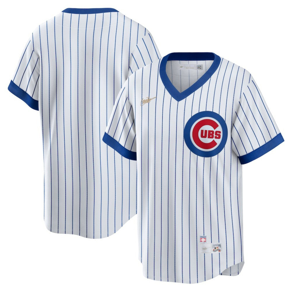 Chicago Cubs Nike Home Cooperstown Collection Team Jersey - MLB Jerseys