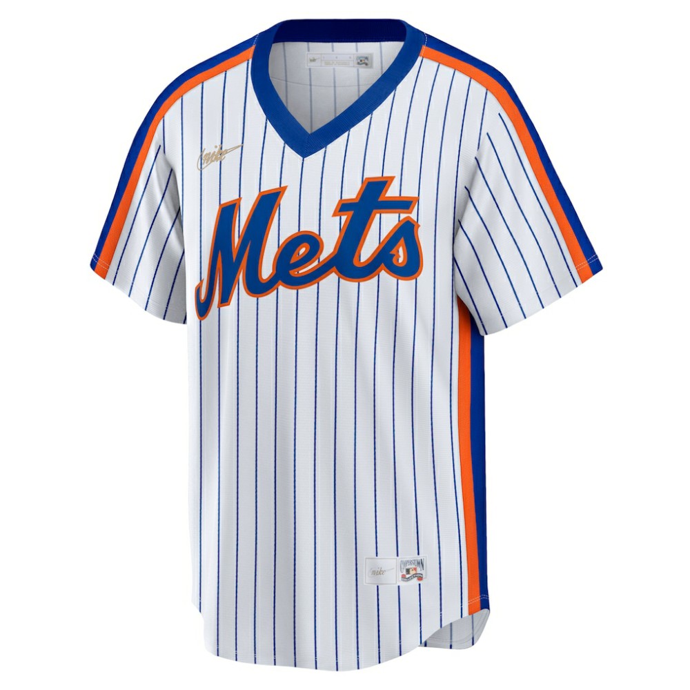 New York Mets Nike Home Cooperstown Collection Team Jersey - MLB Jerseys
