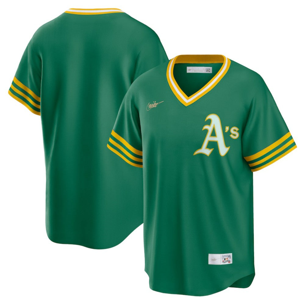 Athletics Nike Road Cooperstown Collection Team Jersey - MLB Jerseys