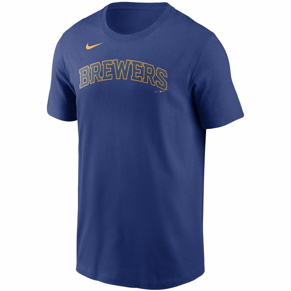 Christian Yelich Milwaukee Brewers Nike Name & Number T-Shirt - MLB T-shirts
