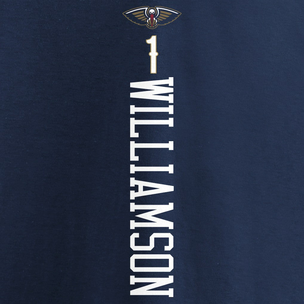Navy Zion Williamson New Orleans Pelicans 2019 NBA Draft Playmaker Name & Number T-Shirt | NBA