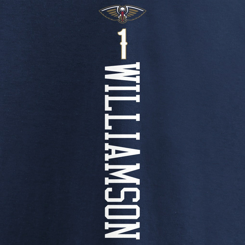 Navy Zion Williamson New Orleans Pelicans 2019 NBA Draft Playmaker Name & Number T-Shirt | NBA