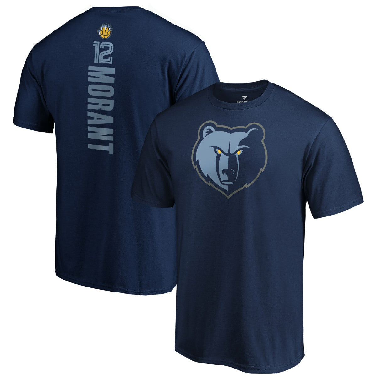 Navy Ja Morant Memphis Grizzlies 2019 NBA Draft Playmaker Name & Number T-Shirt | NBA