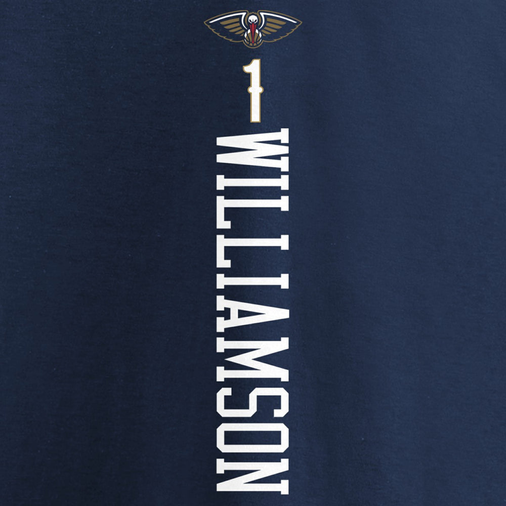 Navy Zion Williamson New Orleans Pelicans Women's 2019 NBA Draft Playmaker Name & Number V-Neck T-Shirt | NBA