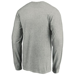 Heather Gray Golden State Warriors Victory Arch Long Sleeve T-Shirt sale | NBA