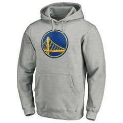 Heather Gray Golden State Warriors Primary Logo Pullover Hoodie sale | NBA