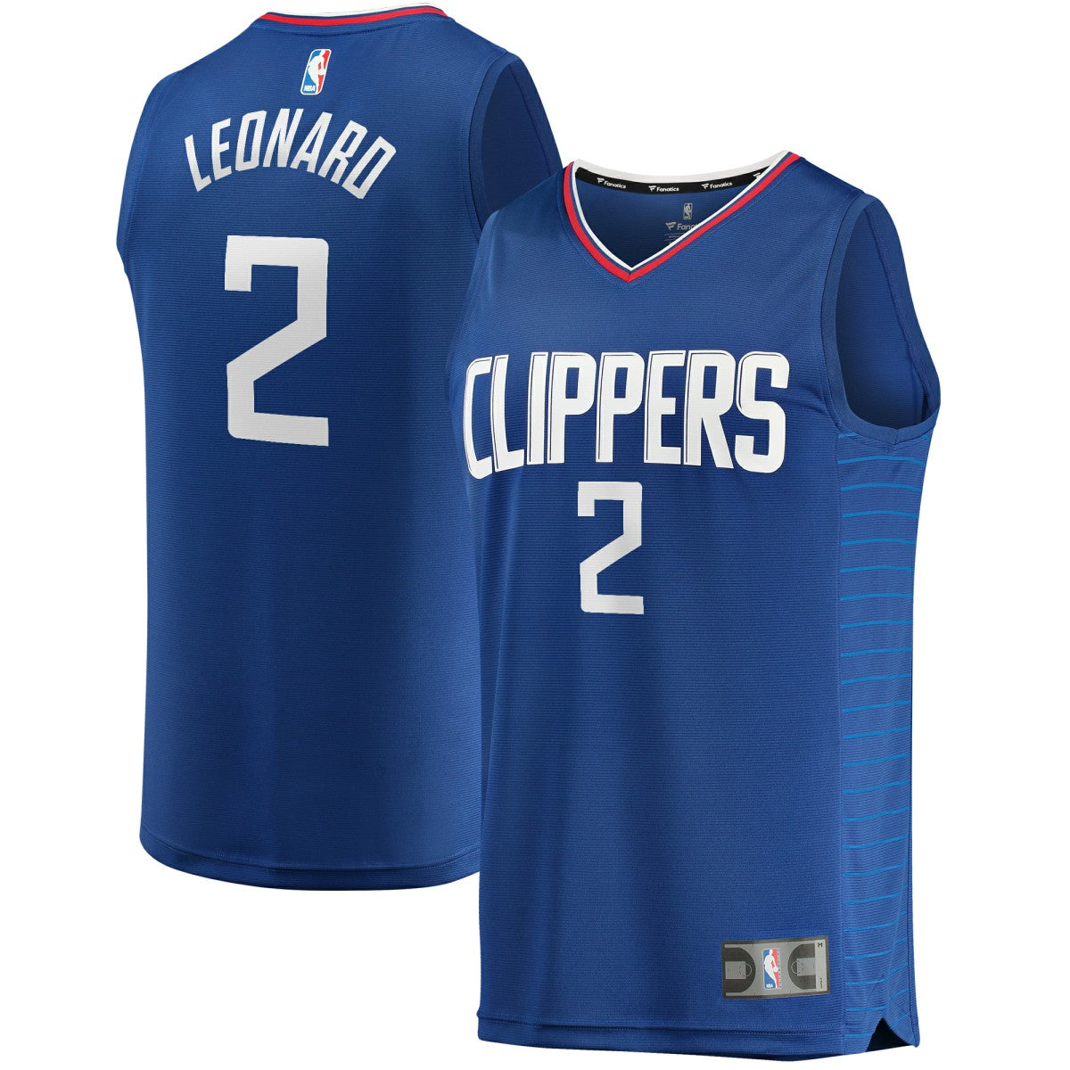 Icon Edition Kawhi Leonard LA Clippers Youth 2019/20 Fast Break Replica Jersey Blue | NBA
